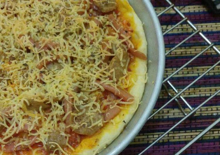  Resep  Simple Pizza  bekal sekolah oleh Rina Primadha 