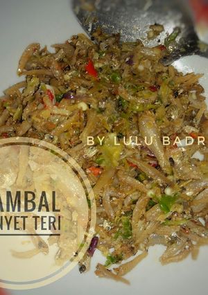 Foto resep Sambal Teri Penyet
