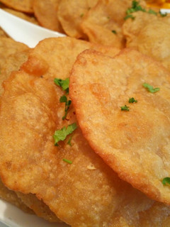 A picture of Masala Poori.