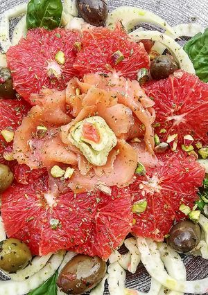 Foto di Insalata siciliana colorata