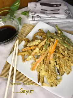 Foto resep Japanese Tempura Sayur - Mudah, Ringan dan Renyah