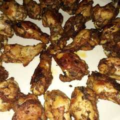 Una foto de Alitas de pollo picantes