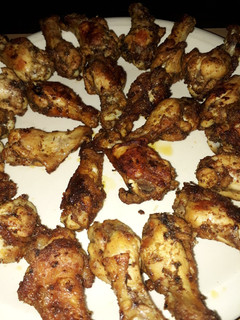 Una foto de Alitas de pollo picantes