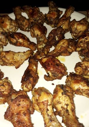 Una foto de Alitas de pollo picantes