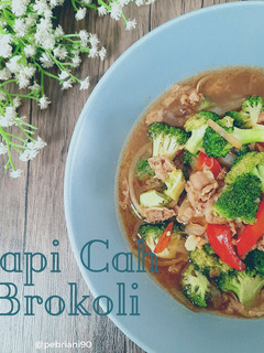 Foto resep Sapi Cah Brokoli