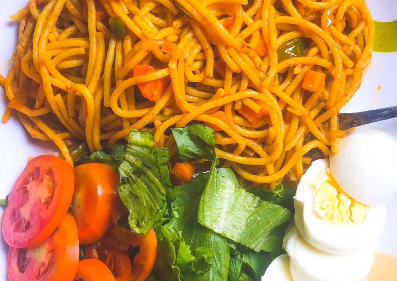 One Pot Spaghetti Stir Fry