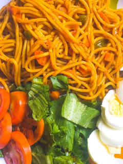 A picture of One Pot Spaghetti Stir Fry.
