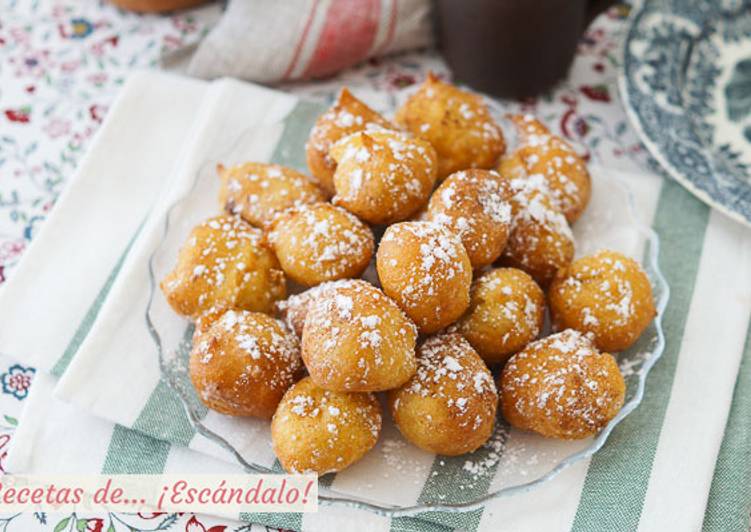 Buñuelos de viento o bunyols de Quaresma