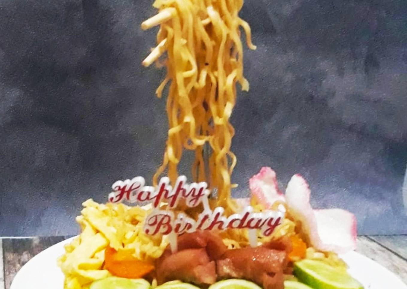 Nasi Kuning "Flying Noodle" (dengan Nasi Kuning Magic Com)