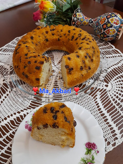 عکسی از دستور 🍩کیک کشمشی با طعم هل
