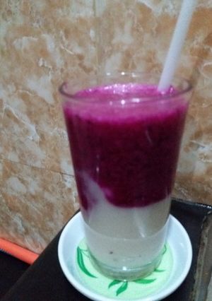 Foto resep Jus Naga Sirsak