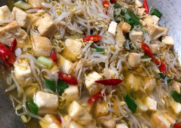 Resep Sayur Toge Tahu Super Simple Tapi Enak, Enak Banget