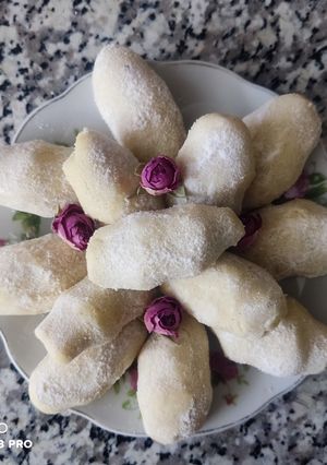 عکسی از دستور شیرینی ساق عروس مازندرانی