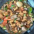 Tumis Tahu ati jantung ayam