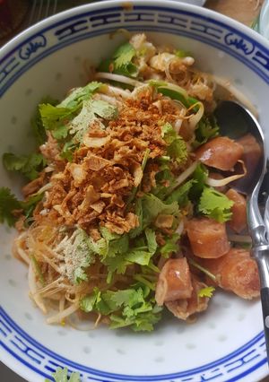 รูปของ ผัดไทยหมูสับคลีนไม่ใส่น้ำมัน