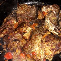 A picture of Peppered Fish.