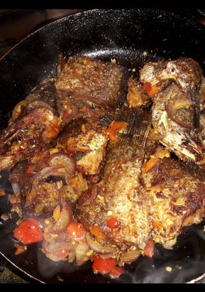 A picture of Peppered Fish.