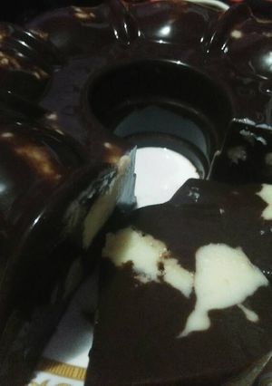 Foto resep Puding coklat vla