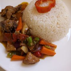 A picture of Sweet and sour sauce.