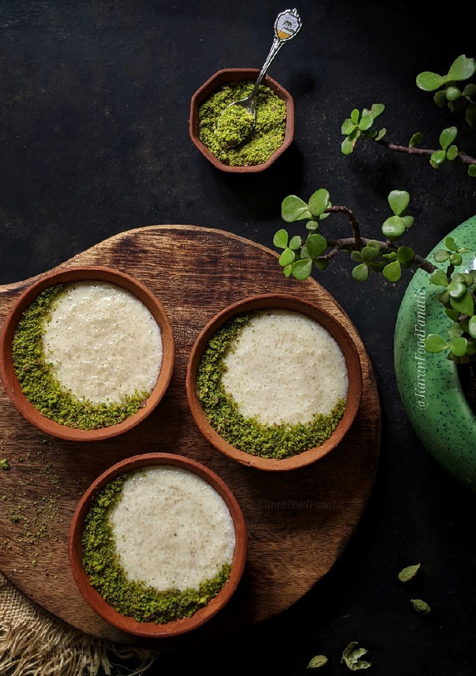 A picture of Simple Pista Phirni.