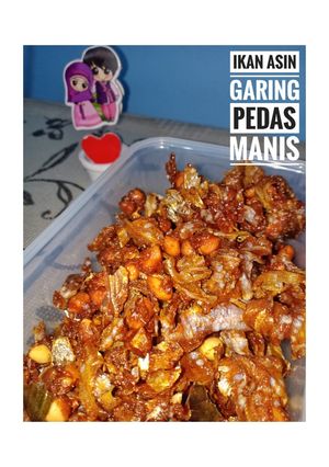 Foto resep Ikan Asin Garing Pedas Manis