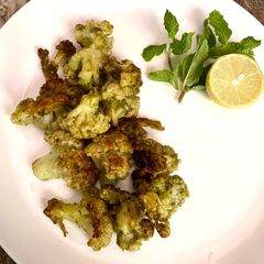 A picture of Mint cauliflower fry.
