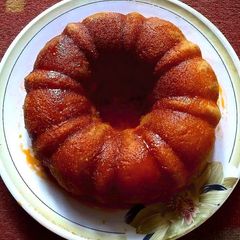 A picture of Orange Cake..