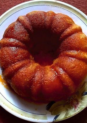 A picture of Orange Cake..