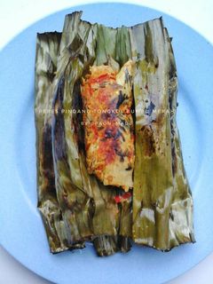 Foto resep Pepes tongkol bumbu merah
