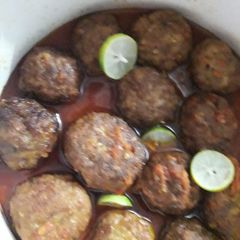 A picture of Koftay karhai.