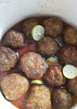 A picture of Koftay karhai.