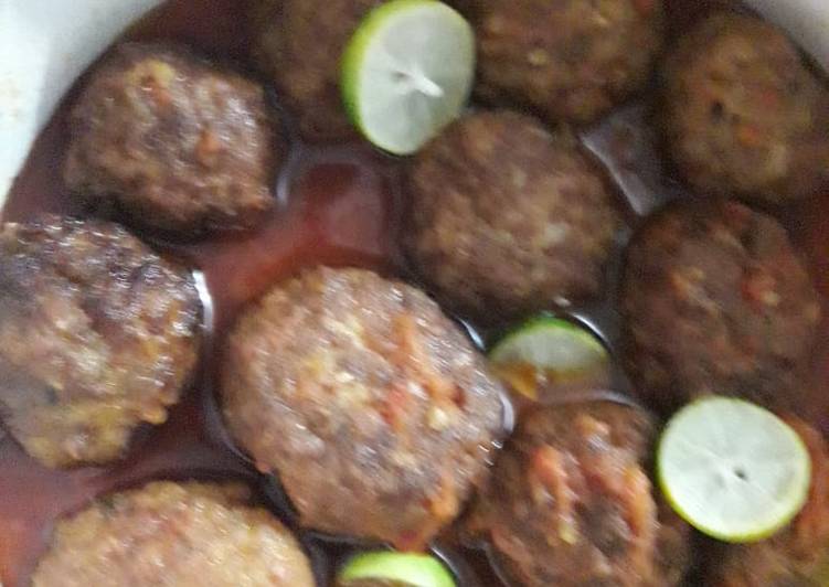 Simple Way to Make Appetizing Koftay karhai Cooking Basics for Newbies