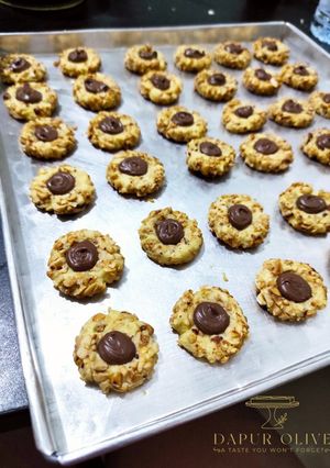 Foto resep Nutella Peanut Thumbprint
