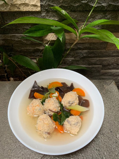 Foto resep Sop Bakso Rambutan (Bakso Lohoa Ayam)