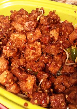 Foto resep Tumis tahu tempe ale pedas