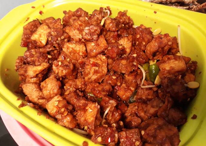 Resep Tumis tahu tempe ale pedas oleh shintya rani - Cookpad