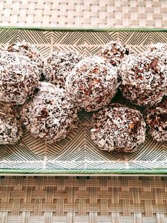 Kakaós zabgolyó 🫖☕️ recept fotója