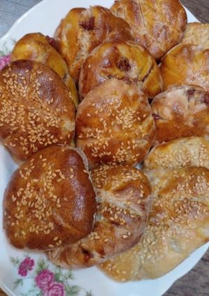عکسی از دستور کلوچه سیب و دارچین بهشتی😍