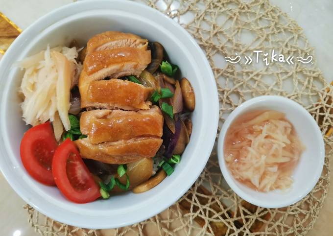 Resep 23.Teriyaki Chicken Rice Bowl yang Sempurna