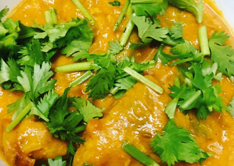 Recipe of Homemade Coconut fish curry