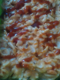 A picture of White sauce pasta.