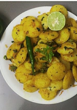 A picture of Quick Mini Idli from left over rice.