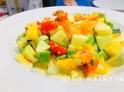 A picture of boiled vegetable