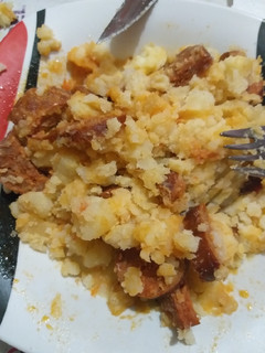 Una foto de Patatas con chorizo