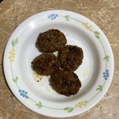 A picture of Mutton kebab ❦.