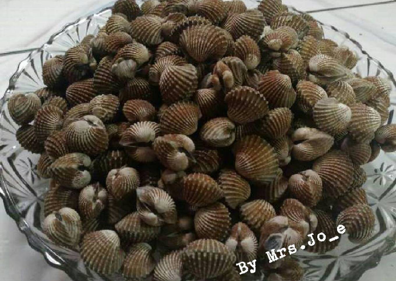 Kerang Dara rebus