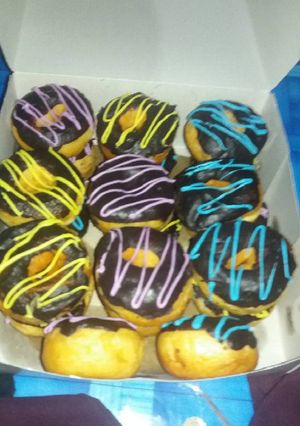 Foto resep donat rumahan yg empuk bingitz 😀😁
