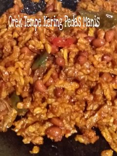 Foto resep Orek Tempe Kering Pedas Manis