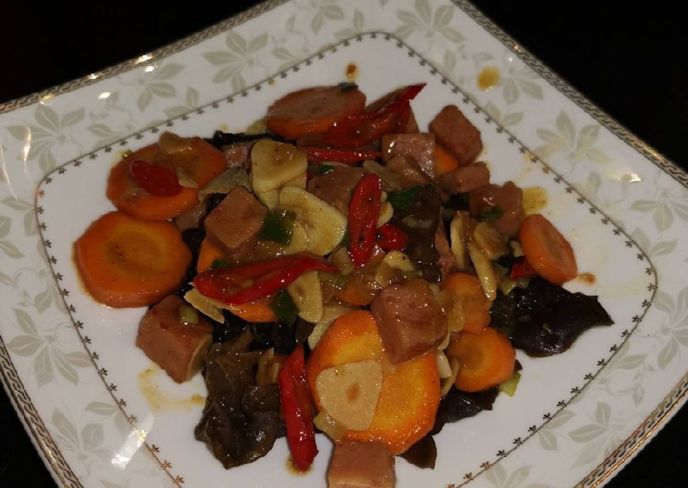 Tumis Jamur Kuping Maling
