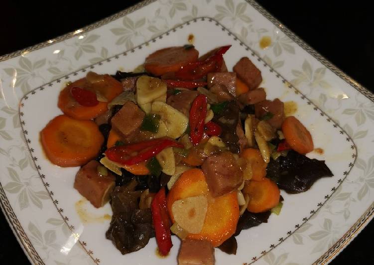 Tumis Jamur Kuping Maling